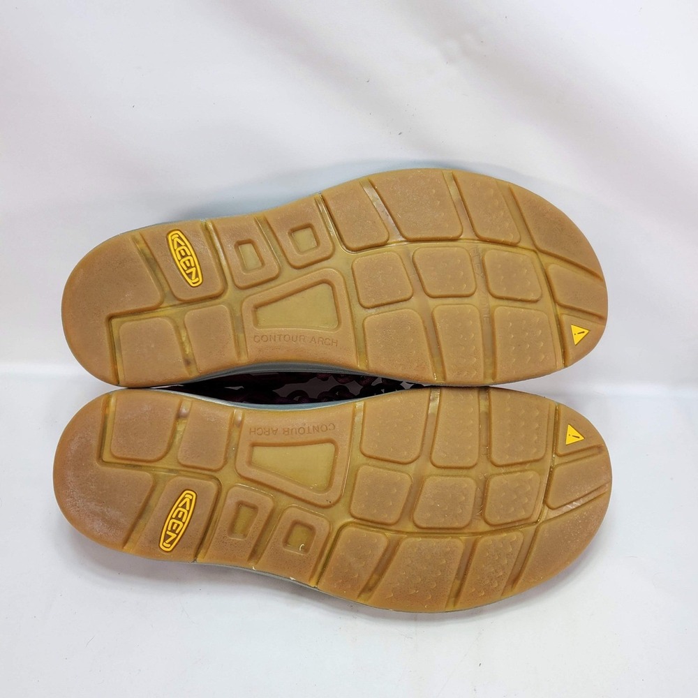 KEEN Uneek Sandals Women 11 Red Cord Bungee Lace Outdoor Gorpcore 1017046 Hiking - Picture 5 of 5